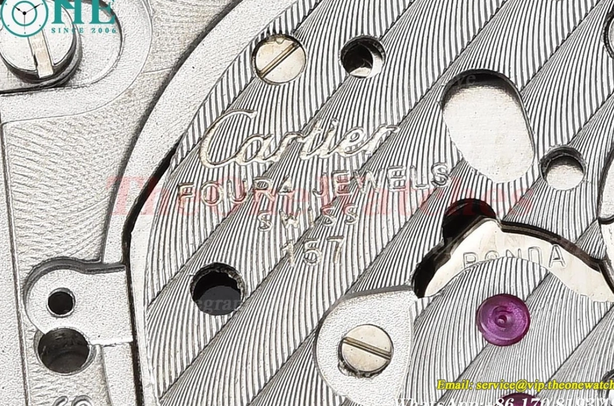 Quartz Silver Dial RG 8848F Française LE Blue Tank 27mm Dia 0302